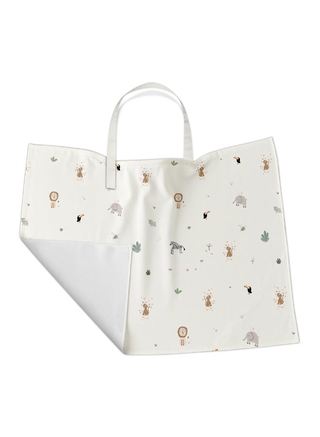 Hummingbird Baby Feeding Cover – Soft Multi-Use Nursing & Breastfeeding Cover with Zoo Animal Print
