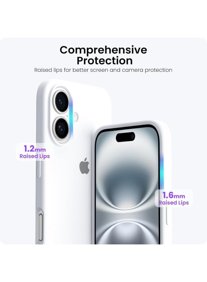 iPhone 17 Case Liquid Soft Silicone Slim iPhone 17 Cover with Inside Microfiber Lining Shockproof Protective Phone Case for iPhone 17 6.3 inch - Image 5