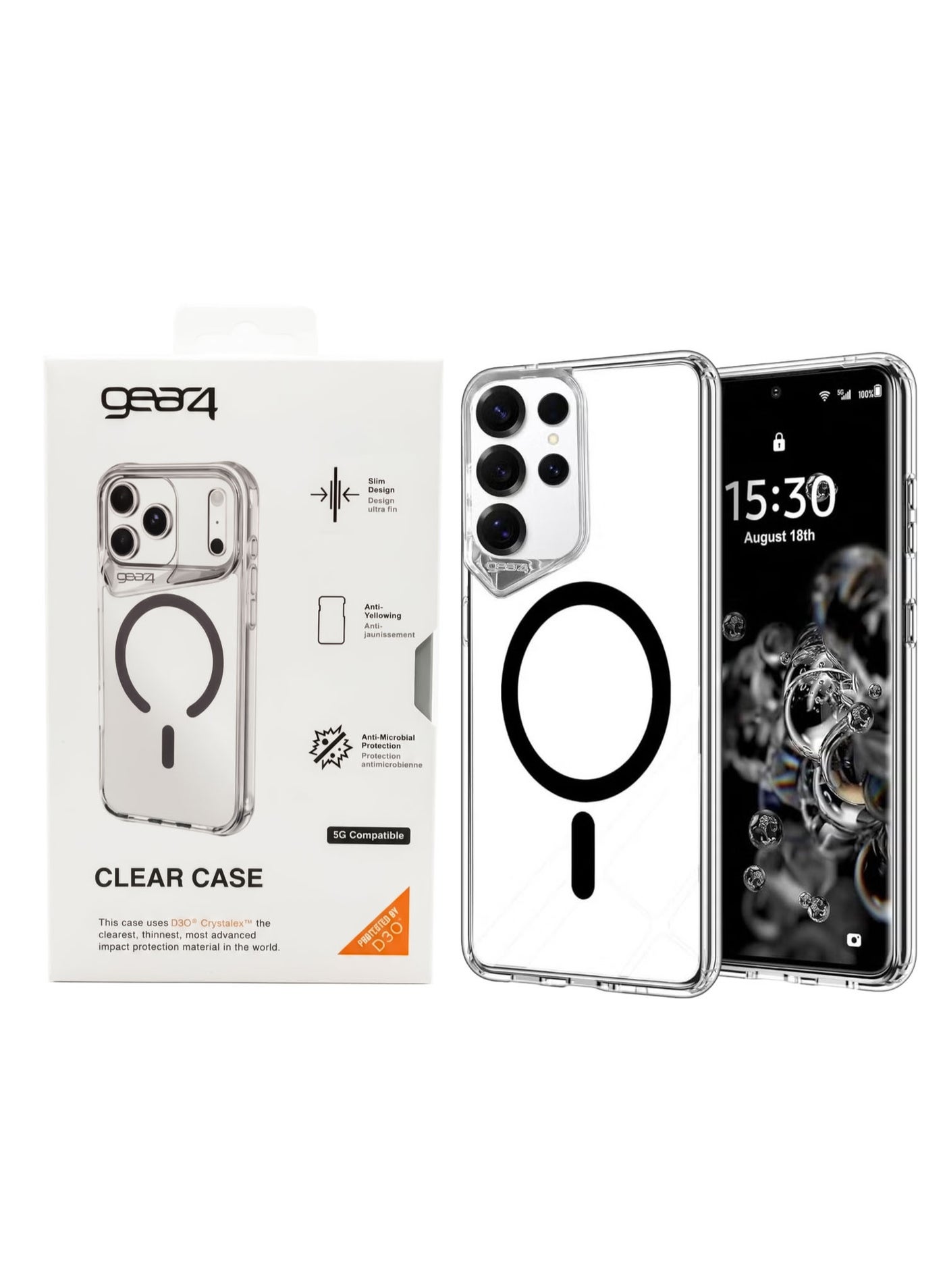 gear4 Gear4 Crystal Palace Clear Case Z524ADC62D8E5A0B93D41Z