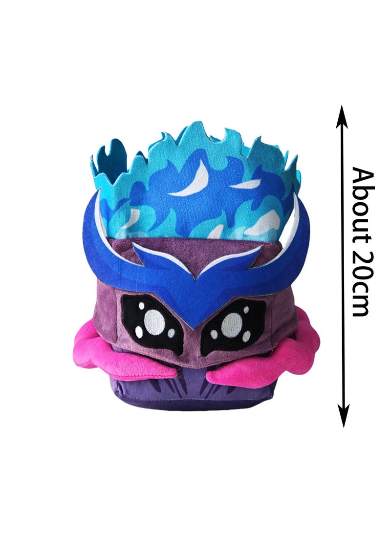 20cm Purple Armor Box Plush Toy, Blox Fruits Fruit Game Surrounding Plush Toy Props Boys And Girls Birthday Gift  - Image 2
