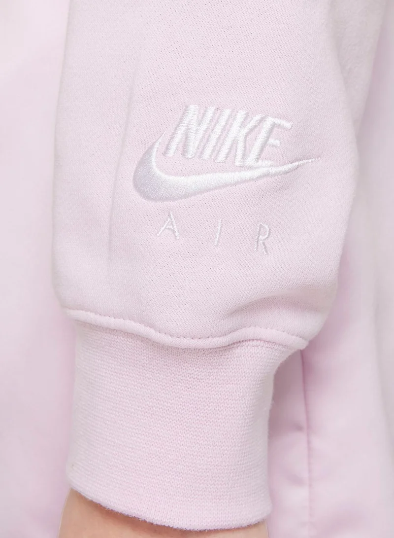 Nike Nsw Air Fleece Mock Neck Sweatshirt
