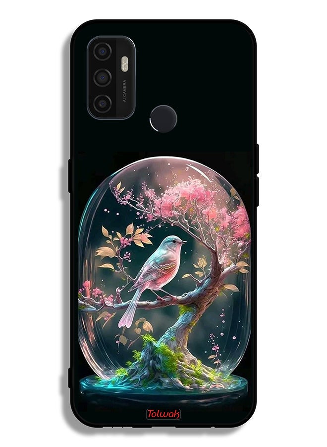 Tolwak Oppo A11s Protective Case Cover Bird In Jarr - Image 2