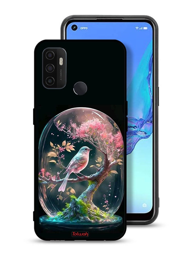 Tolwak Oppo A11s Protective Case Cover Bird In Jarr - Image 1