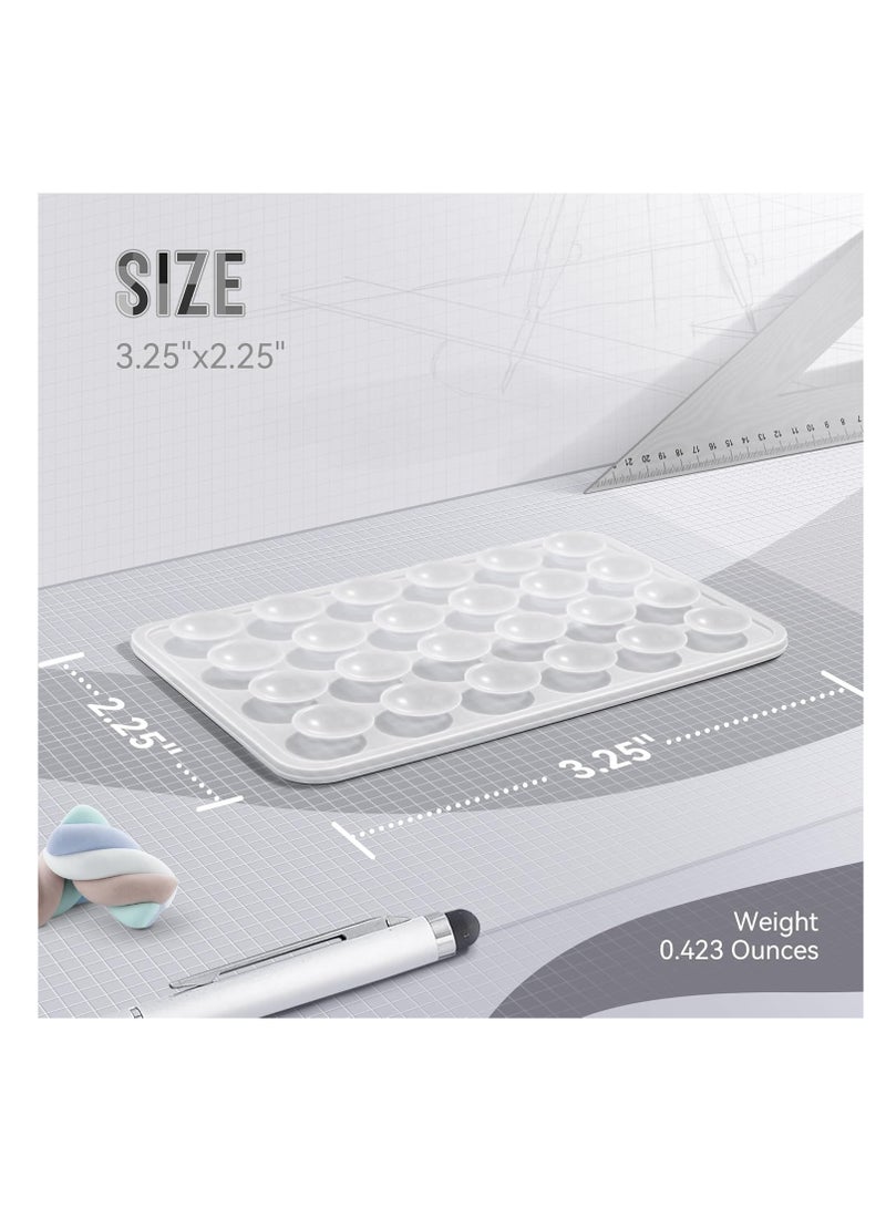 Suction Phone Case Mount, Sillicon Adhesive Phone Accessory  Hands-Free Fidget Toy Mirror Shower Phone Holder, Tiktok Videos and Selfies (white) - Image 2