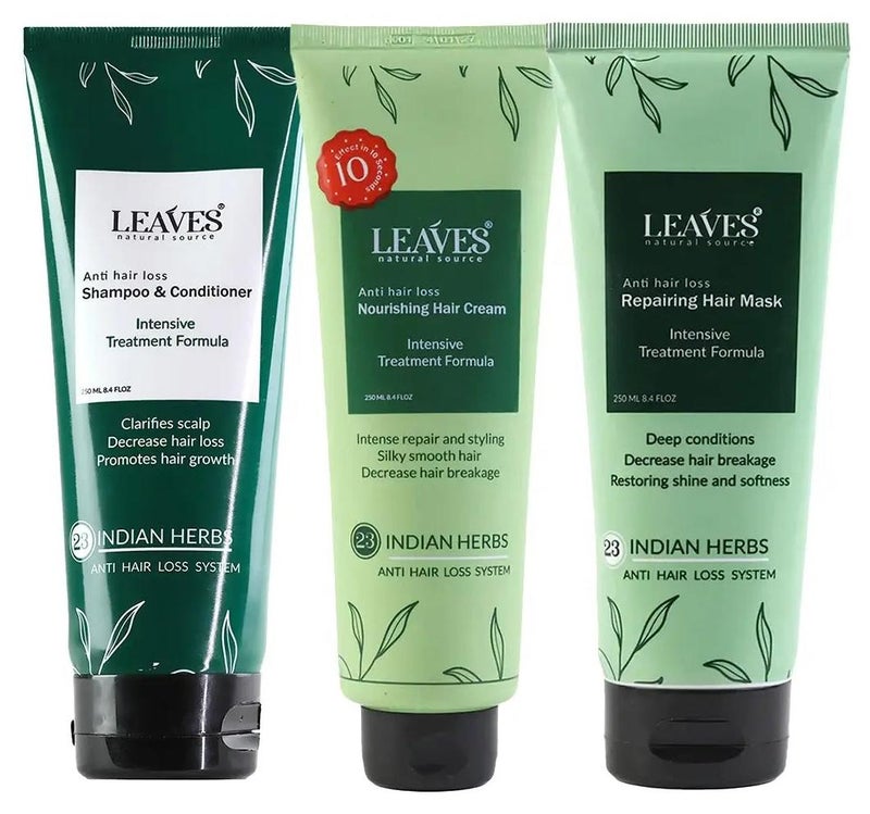 لييفز روتين ليفز لعلاج جفاف وهيشان الشعر (شامبو + هير ماسك + كريم) - Image 1