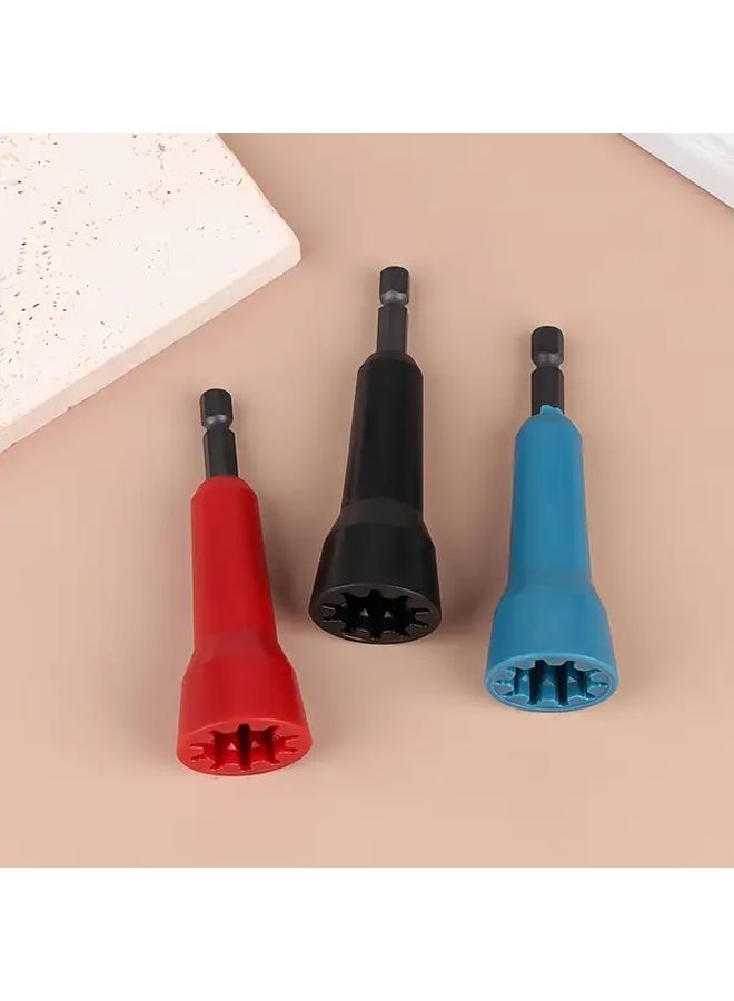 Yellow Wire Twister Tool 1 4 Inch Drill Bit and Connector Driver for DIY Professional Use - Image 5