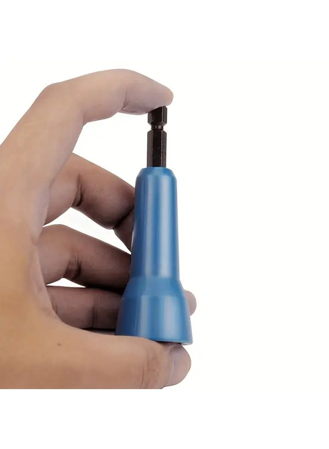 Yellow Wire Twister Tool 1 4 Inch Drill Bit and Connector Driver for DIY Professional Use - Image 1