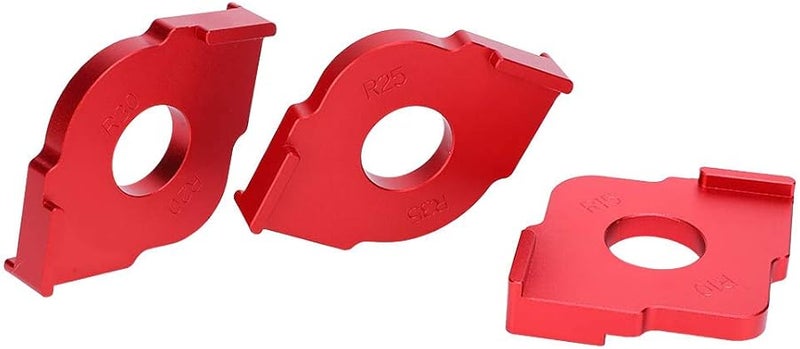 مجموعة قالب نصف القطر لقطع مسارات أدوات النجارة، مجموعة قياس لتحديد المواقع السريع - Image 4