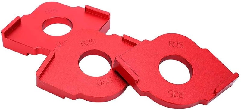 مجموعة قالب نصف القطر لقطع مسارات أدوات النجارة، مجموعة قياس لتحديد المواقع السريع - Image 2