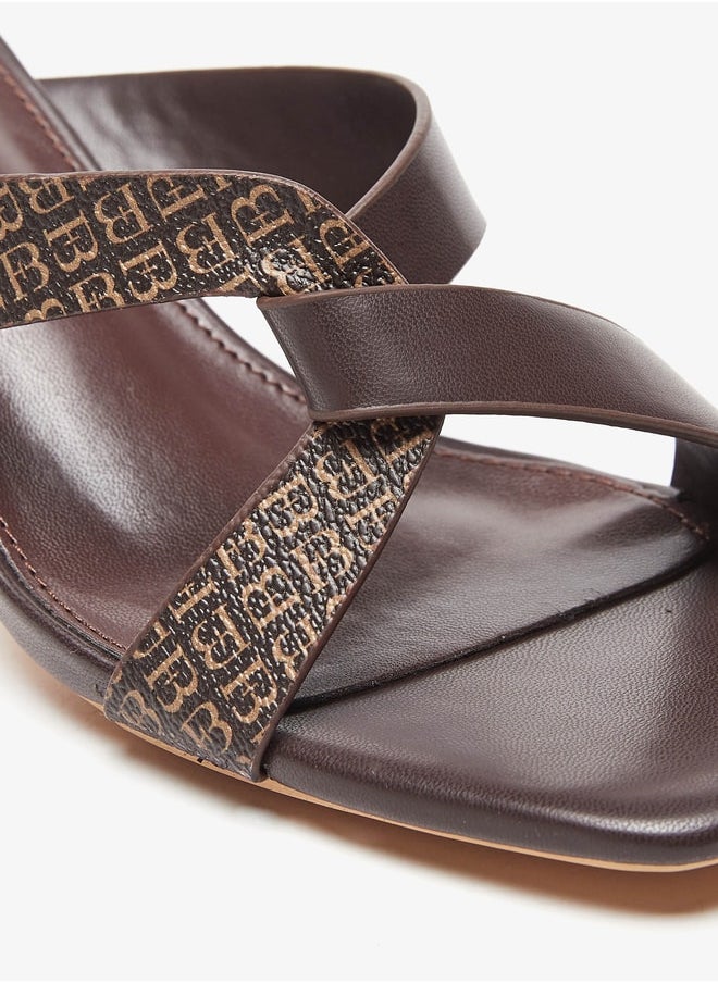 Flora Bella By Shoexpress Strappy Slip-On Sandals with Stiletto Heels  - Image 5