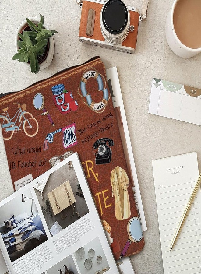 موفيد غلاف كتاب مستوحى من مسلسل MAOFAED التلفزيوني، هدية مثالية لمحبي الكتب، واقي للكتب الورقية، هدية لمحبي الكتب (wt'Murder) - Image 3