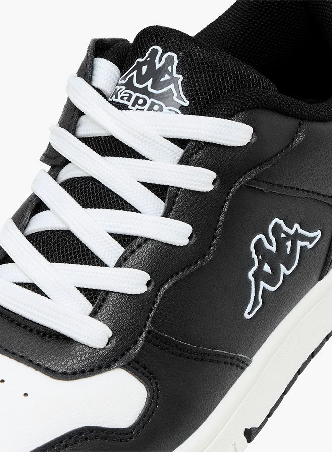 كابا Boys' Colourblock Sneakers with Hook and Loop Closure