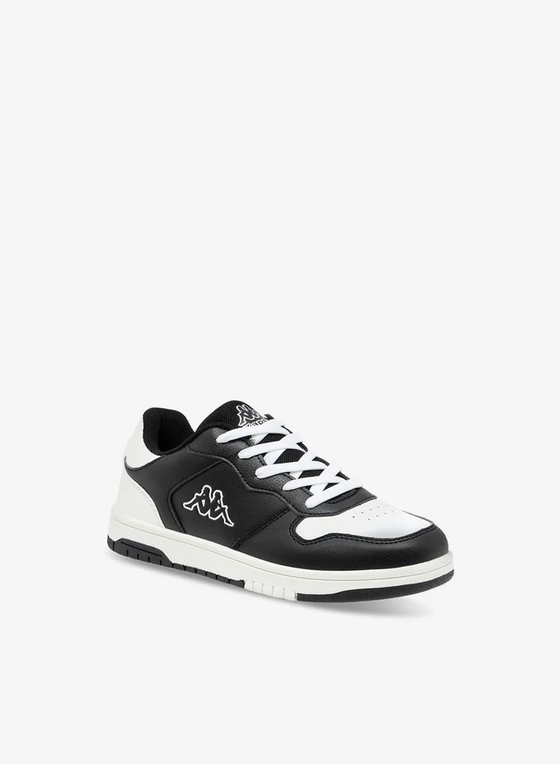 Kappa Boys' Colourblock Sneakers with Lace-Up Closure