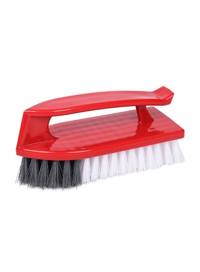 LIAO Cleaning Brush Pack of 6 | Plastic Hand Scrub Brush with 25mm PP Bristles | Compact Multi-Purpose Brush for Kitchen, Bathroom, Floor & Household Cleaning - Image 1