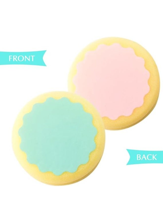 Magic Painless Hair Removal Sponge Pad – Reusable Depilation Tool for Body, Arms & Legs – Multi Shape – 2 Pieces - Image 4