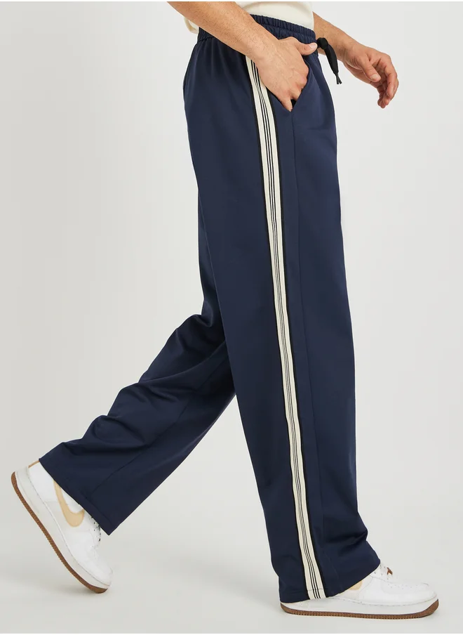 Styli Styli Oversized Open Hem Jogger with Side Tape