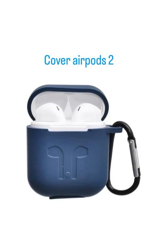 Silicone Case for AirPods 2 - blue - Image 1