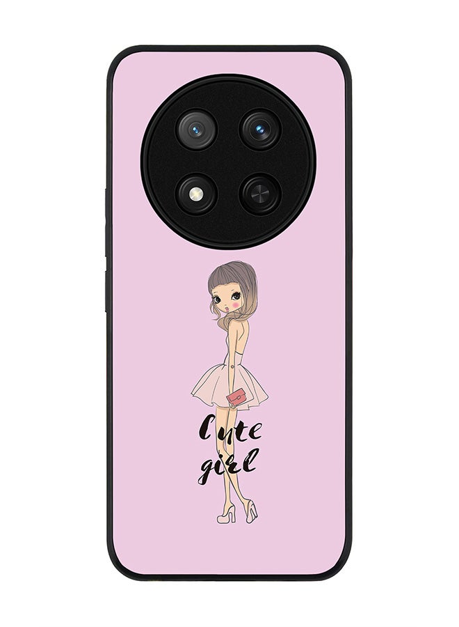 Stylizedd For Honor X9c / Honor Magic7 Lite 5G Case,Slim fit Camera Protection, Shockproof Thin Phone cover  - Coy Cute Girl  - Image 1