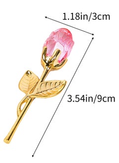 Mini Crystal Flower Artificial Flowers, Wedding Party Gift, Room Ornament , Office Desktop FengShui Decoration, Valentine's Day Gift - pzsku/Z524B91224603EB5F3176Z/45/_/1734863842/cb89ff07-cfbc-4fab-9680-4382b9cf31aa