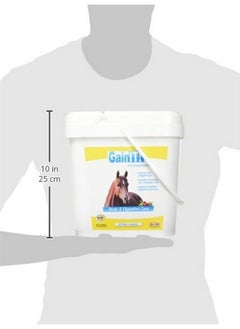 Durvet Durvet Gain It Fat Supplement Body and Digestive Care For Horses, 8 Pound Container  - Image 2
