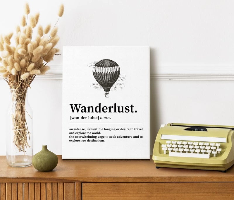 WKYAER Wanderlust Inspirational Canvas Wall Art - Image 4