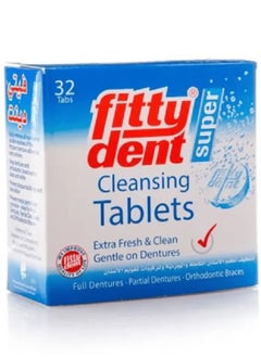 Fittydent 32 Denture Cleansing Tablets 
