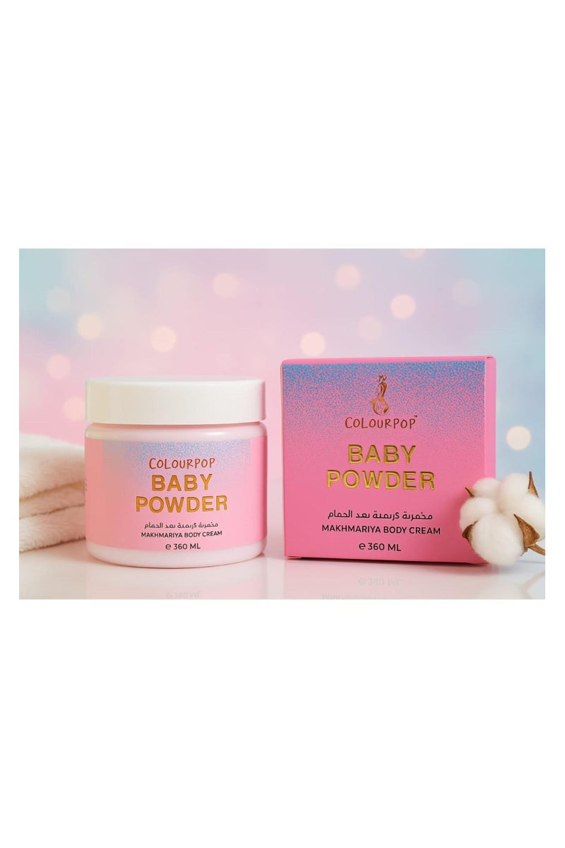 ColourPop Baby Powder Makhmariya Body Cream _360 ML