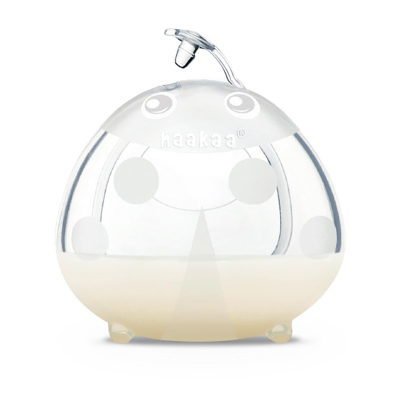 Haakaa Ladybug Milk Collector - Wearable Breast Shields Soft Nursing Cups Breast Milk Saver, Portable, Letdown Catcher Breastfeeding Essentials, 2.5oz/75ml, 1pc - Image 1