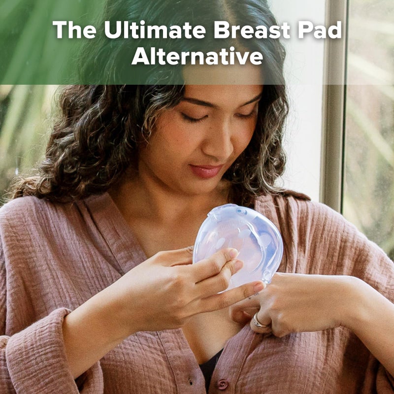 Haakaa Ladybug Milk Collector - Wearable Breast Shields Soft Nursing Cups Breast Milk Saver, Portable, Letdown Catcher Breastfeeding Essentials, 2.5oz/75ml, 1pc - Image 2