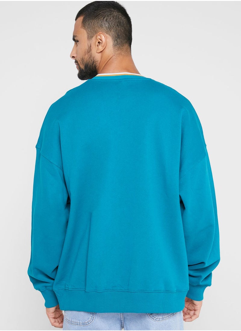 TOPMAN - Printed Sweatshirt - Image 1