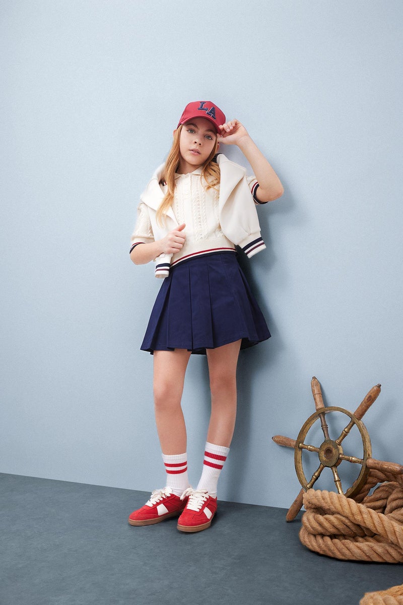 DeFacto Girl Gabardine Regular Fit Skirt  - Image 4