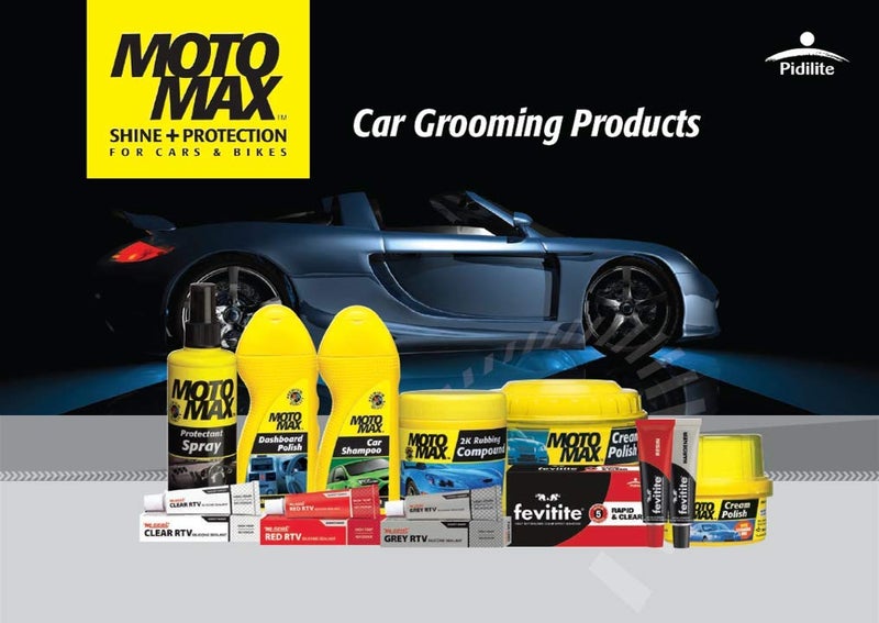Motomax Protectant Spray (200 ml)| Repels dust, pollutants| Protect, Restore Faded Vinyl, Plastic, Leather, Dashboard, Rubber, Tyres of Cars, Bikes, Motorcycles & Scooty| Provides Long Lasting Shine - Image 5