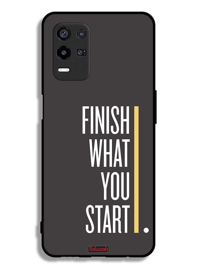 Tolwak Oppo K9x Protective Case Cover Finish What You Start - Image 2