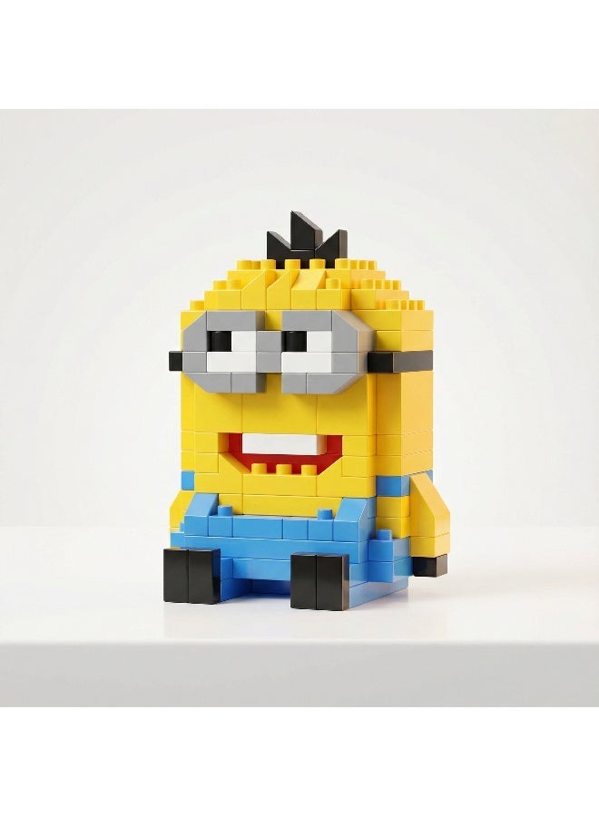 Bricks Minions building block set, educational toy collection, birthday gift for adults and children who love building blocks. 6cm - Image 2