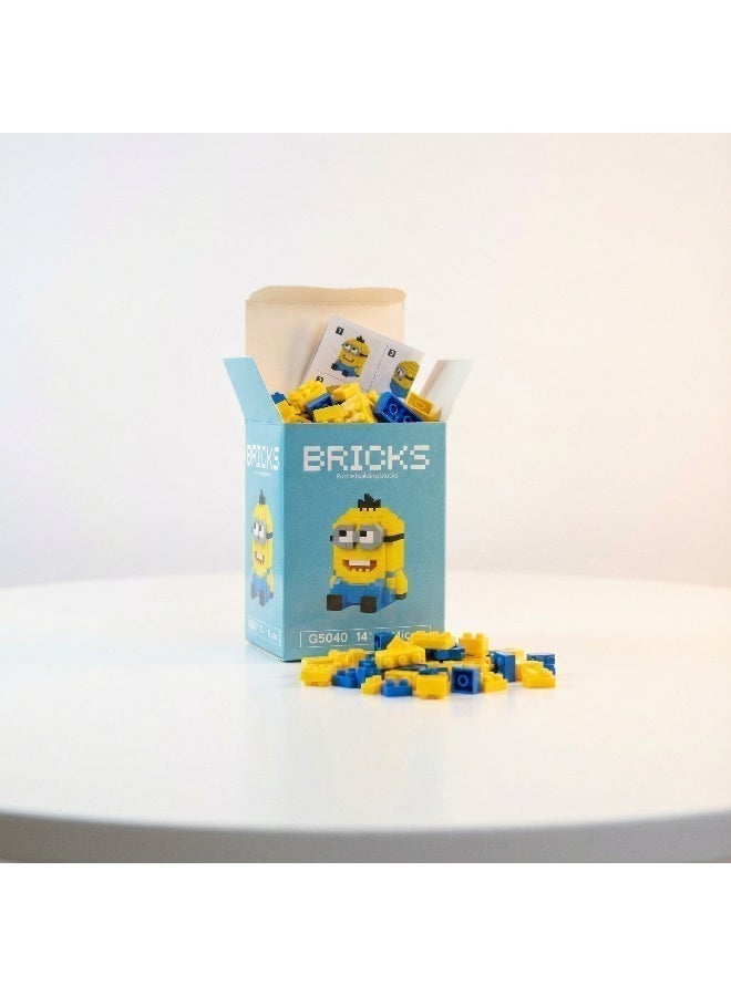Bricks Minions building block set, educational toy collection, birthday gift for adults and children who love building blocks. 6cm - Image 5