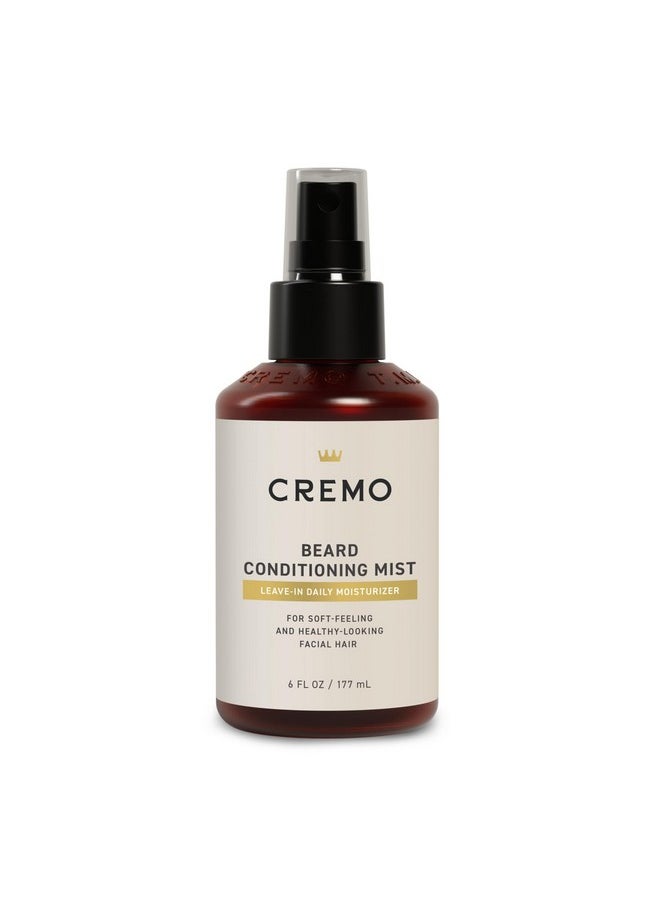 cremo Leave-In Daily Beard Conditioning Mist - For Soft-Feeling And Healthy-Looking Facial Hair, 6 Fl Oz  - Image 1