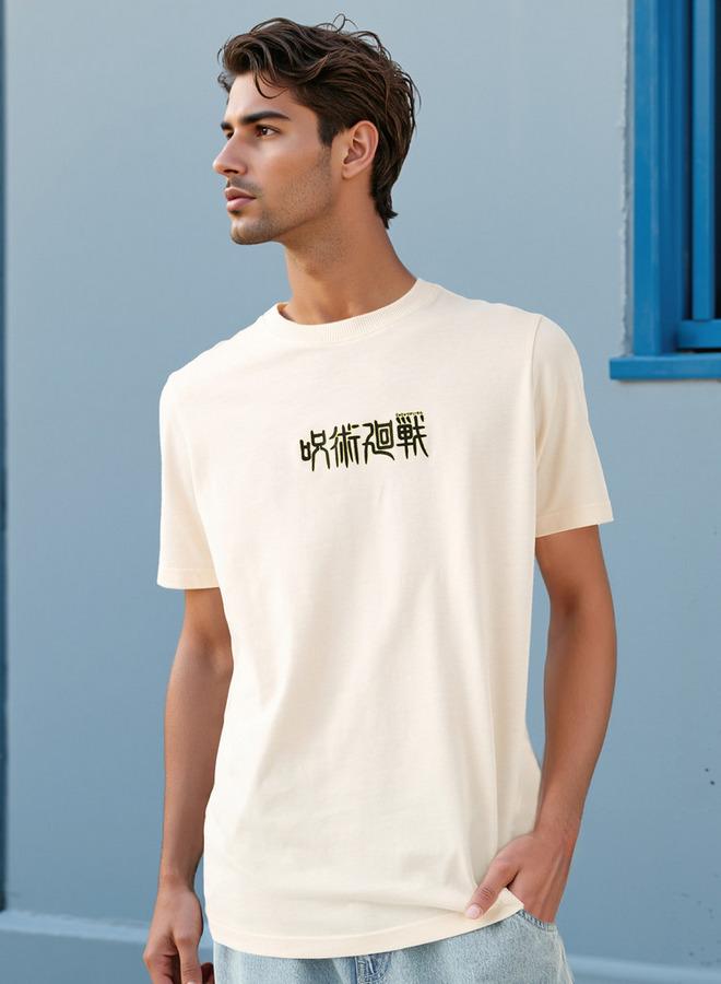 Splash FAV Jujutsu Kaisen Print Crew Neck T-shirt - Image 3