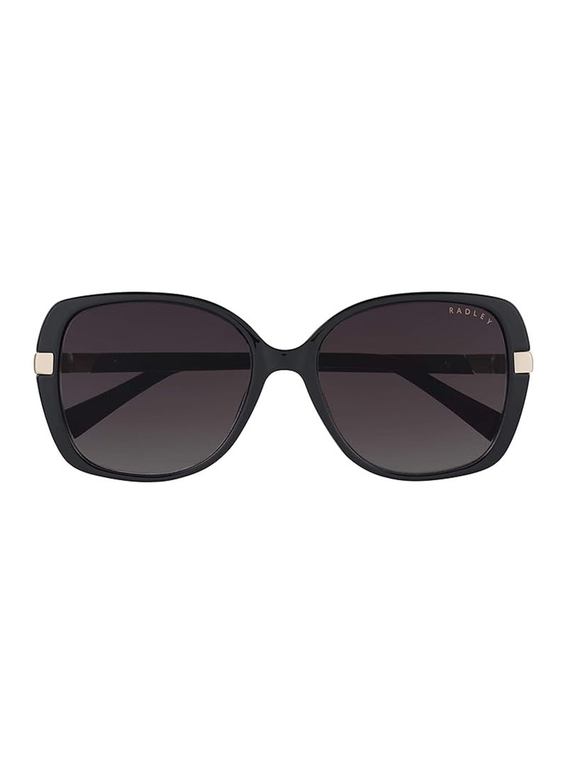 Radley نظارات شمسية نسائية سداسية العين RDS-Morwenna سوداء 52 مم - Image 2