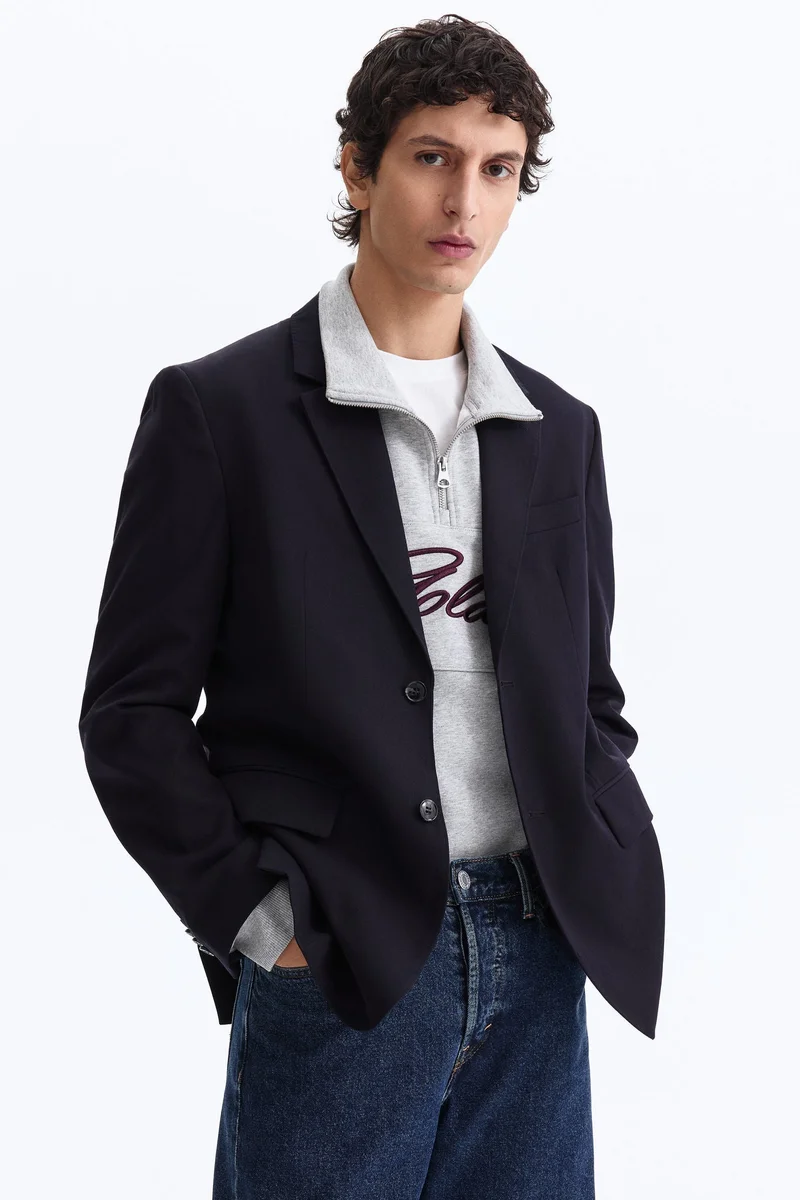 اتش اند ام جاكيت بقصة مريحة