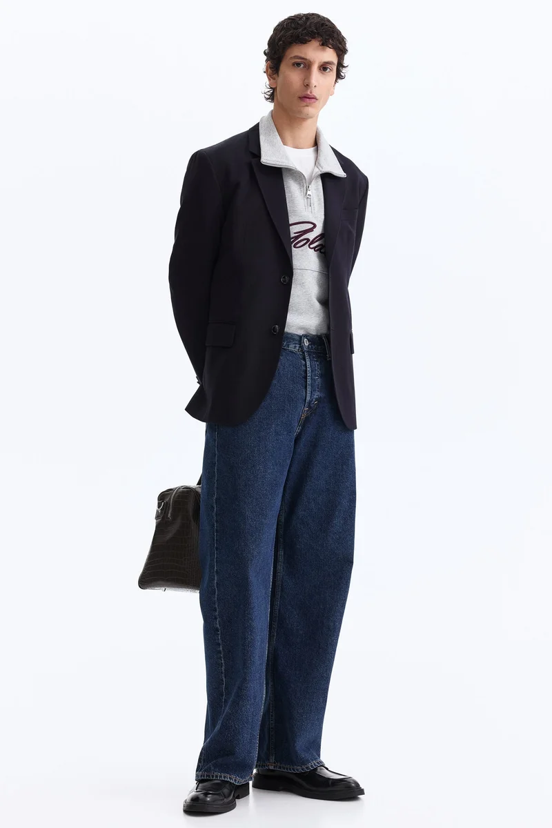 اتش اند ام جاكيت بقصة مريحة