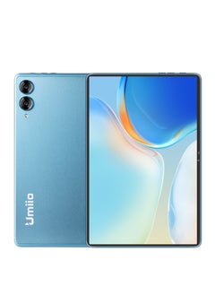 Smart Tablet PC with Keyboard and Mouse 10.1-inch HD Screen 8GB RAM 256GB ROM Front and Rear Camera WiFi and Dual SIM Network Android Tab with Leather Cover