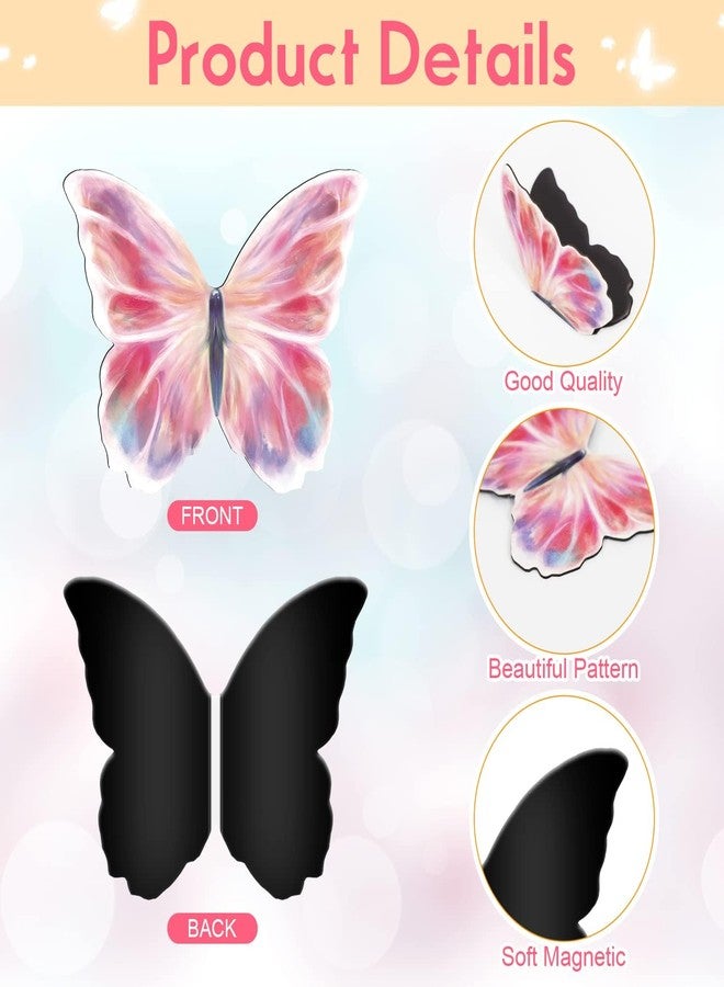 Anseal Magnetic Butterfly Bookmarks, Book Markers for Reading, Bookmarks Bulk for Students, Teens, Book Lovers, Classroom Gifts, School Prize, Reading Present (6pcs) - Image 3