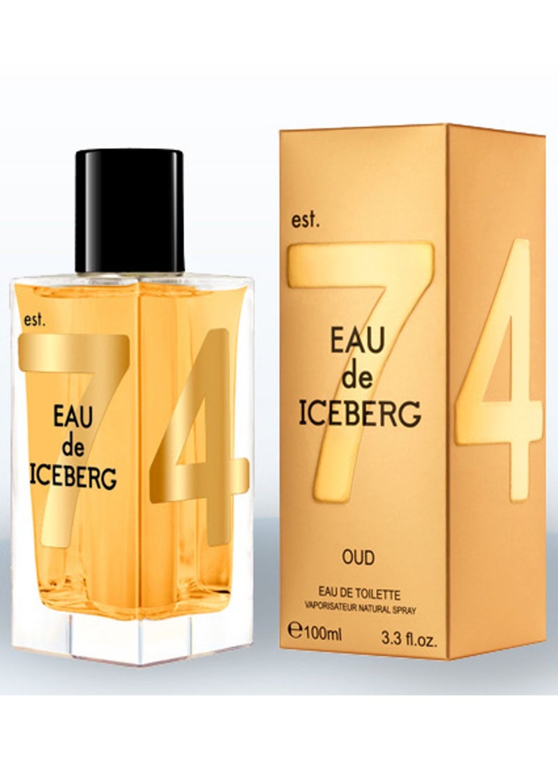 Ice Berg Eau de Iceberg Oud Eau de Toilette For Men, 100 ml