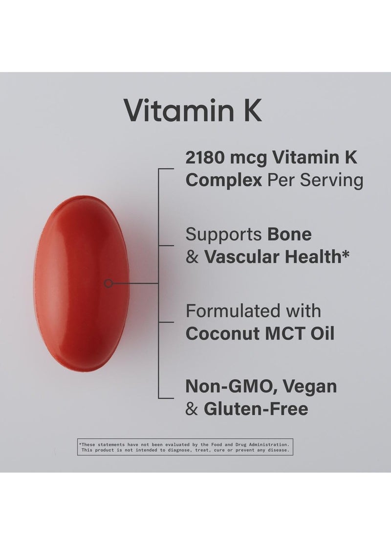 SPORTS RESEARCH SR Vitamin K Multi Spectrum 60 Veggie Softgel - Image 2