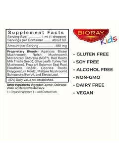BIORAY Kids NDF Calm, Vanilla - 4 fl oz - Nourish The Liver & Remove Toxins - Non-GMO, Vegan, Gluten Free - 2-4 Month Supply  - Image 2