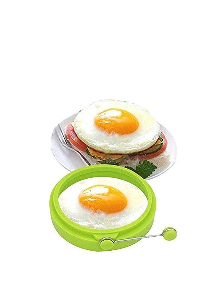 Silicone Egg Ring Nonstick set  - Image 2