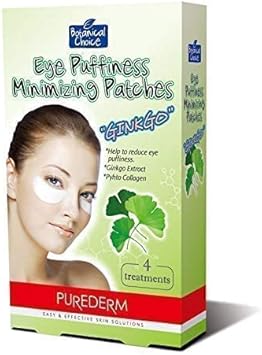 Purederm Eye Puffiness Minimizing Ginkgo Eye Patches 4 Treatments - Image 4