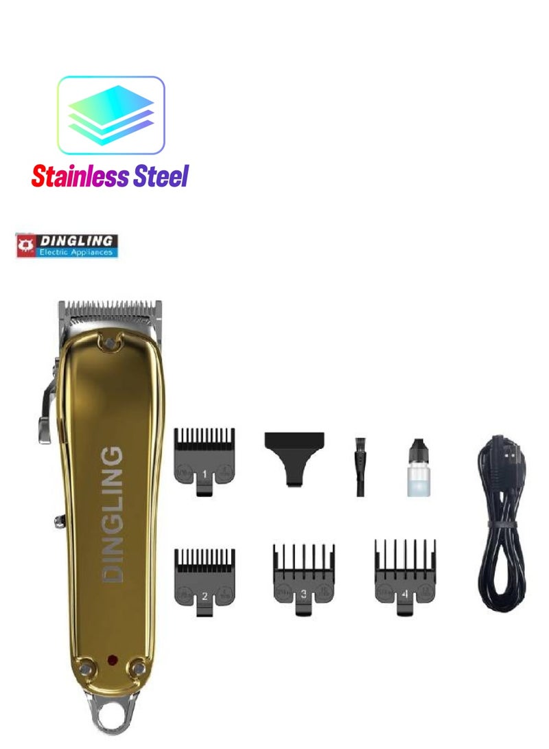 DINGLING Electric Hair Clipper Hair Cut Maching Wireless Trimmer Men Professional Clipper Machine Rechargeable Hair Cut RF-1981 - Image 1