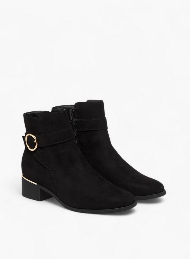 فلورا بيلا من شو إكسبرس جزمة كاحل صلبة بسحاب - Image 2