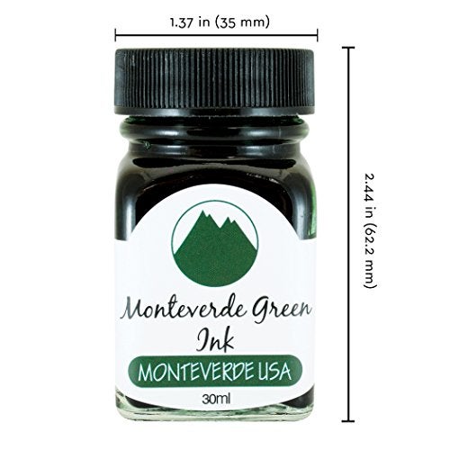 Monteverde USA Ink with ITF Technology, 30 ml Monteverde Green (G309MG) - Image 2